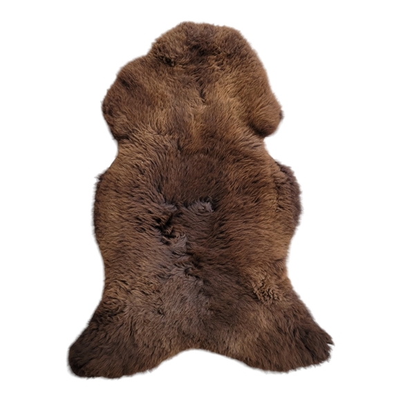 XL Brown Sheepskins 100%Genuine Sheepskin fur rug or chair throw - Picture 12 of 15